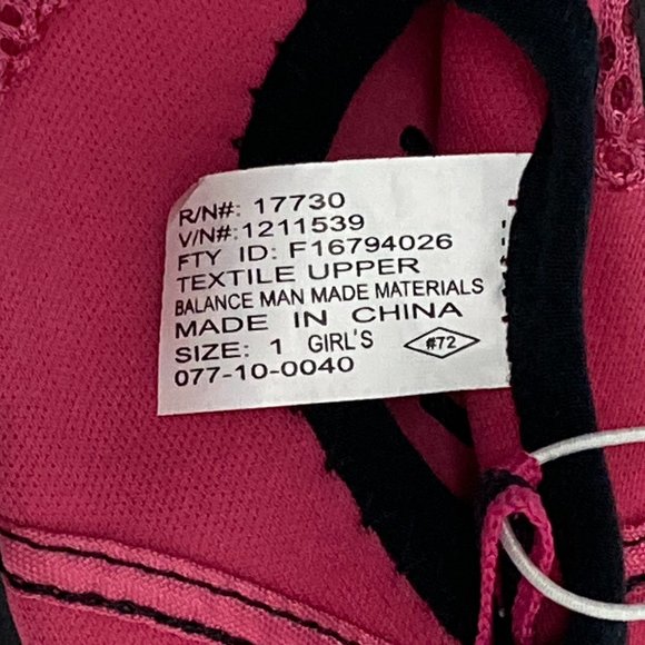 Girl's Size 1 Beachsocks Aqua Sock Water Shoes - Picture 2 of 7